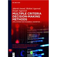Multiple Criteria Decision-Making Methods