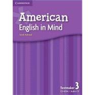 American English in Mind Level 3 Testmaker CD-ROM and Audio CD