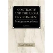 Contracts and the Legal Environment for Engineers and Architects