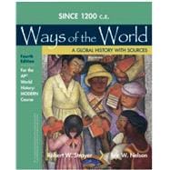 1200 Update Ways of the World with Sources for the AP Modern Course Achieve