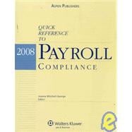 Quick Reference Payroll Compliance 2008