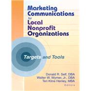 Marketing Communications for Local Nonprofit Organizations