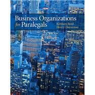 Business Organizations for Paralegals