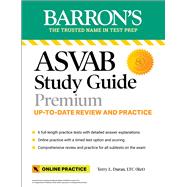 ASVAB Study Guide Premium: 6 Practice Tests  + Comprehensive Review + Online Practice