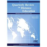 Quarterly Review of Distance Education, Issue One