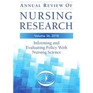 Annual Review Of Nursing Research 2018