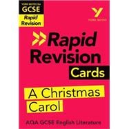 York Notes for AQA GCSE (9-1) Rapid Revision Cards: A Christmas Carol