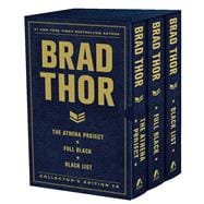 Brad Thor Collectors' Edition #4 The Athena Project, Full Black, and Black List