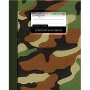 Army Camo Composition Notebook