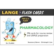 Lange Flash Cards Pharmacology