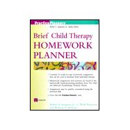 Child Psychotherapy Homework Planner, 2nd Edition