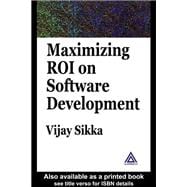 Maximizing Roi on Software Development