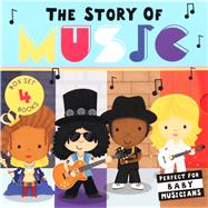 The Story of Music: Four-Book Boxed Set The Story of Rock, The Story of Pop, The Story of Rap, The Story of Country