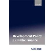 Development Policy As Public Finance