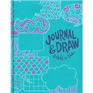CSB Journal and Draw Bible for Kids, Teal LeatherTouch Over Board