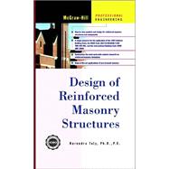 Design of Reinforced Masonry Structures
