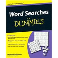 Word Searches For Dummies