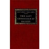 The Last Chronicle of Barset Introduction by Graham Handley