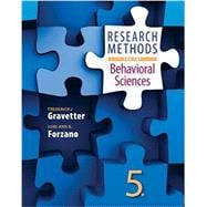 Research Methods for the Behavioral Sciences, Loose-leaf Version