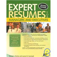 Expert Resumes for Managers And Executives