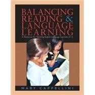 Balancing Reading & Language Learning