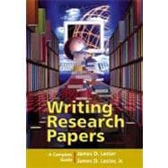 Writing Research Papers : A Complete Guide (spiral-bound) (with MyCompLab),9780321323675 Writing Research Papers : A Complete Guide (spiral-bound) (with MyCompLab),9780321323675