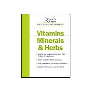 Vitamins, Minerals, and Herbs