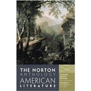 Norton Anthology of American Literature - Shorter Eighth Edition - Volume 1