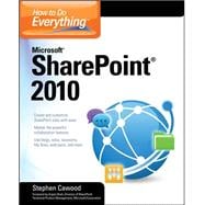 How to Do Everything Microsoft SharePoint 2010