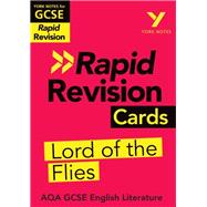 York Notes for AQA GCSE (9-1) Rapid Revision Cards: Lord of the Flies