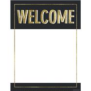 Sparkle and Shine Gold Glitter Welcome Chart