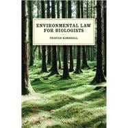 Environmental Law for Biologists