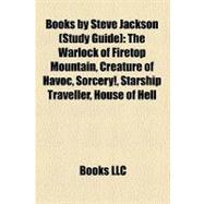Books by Steve Jackson : The Warlock of Firetop Mountain, Creature of Havoc, Sorcery!, Starship Traveller, House of Hell