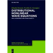Distributional Nonlinear Wave Equations