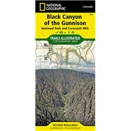 National Geographic Trails Illustrated Map Black Canyon of the Gunnison National Park Curecanti NRA, Colorado, USA