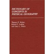 Dictionary of Concepts in Physical Geography