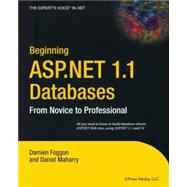 Beginning Asp.Net 1.1 Databases