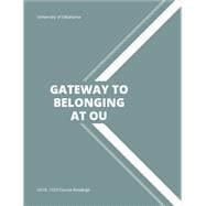 CUSTOM: University of Oklahoma UCOL 1523 Gateway to Belonging at OU