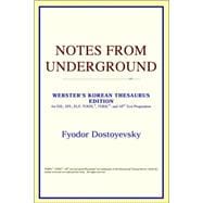 Notes from Underground : Webster's Korean Thesaurus Edition
