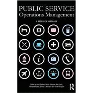 Public Service Operations Management: A Research Handbook