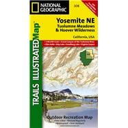 National Geographic Trails Illustrated Map Yosemite Ne, Tuolumne Meadows & Hoover Wilderness California, USA