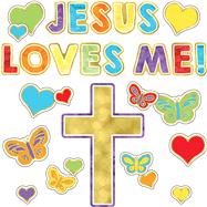 Jesus Loves Me! Bulletin Board Set