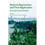 Systems Approaches And Their Application