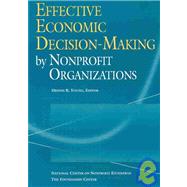 Effective Economic Decision-Making by Nonprofit Organizations