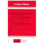 Situation Theory and Its Applications,9780937073704