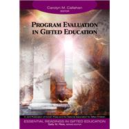 Program Evaluation in Gifted Education