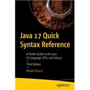 Java 17 Quick Syntax Reference