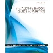 MyCompLab NEW with Pearson eText Student Access Code Card for the Allyn and Bacon Guide to Writing (standalone)
