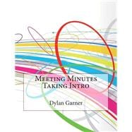 Meeting Minutes Taking Intro