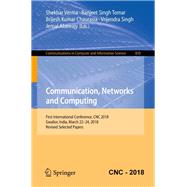 Communication, Networks and Computing